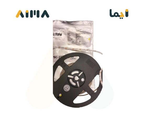 صورة شريط ليد 24 فولت 5 متر ابيض دافئ 14 واط